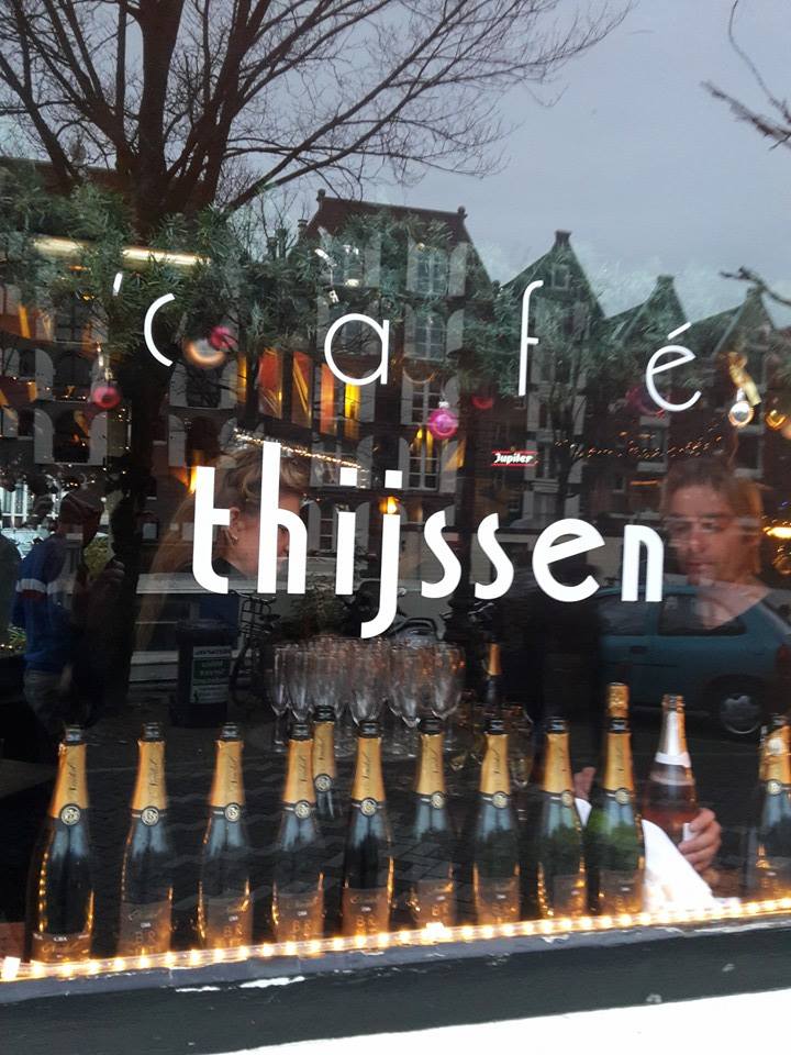 Cava flessen cafe thijssen